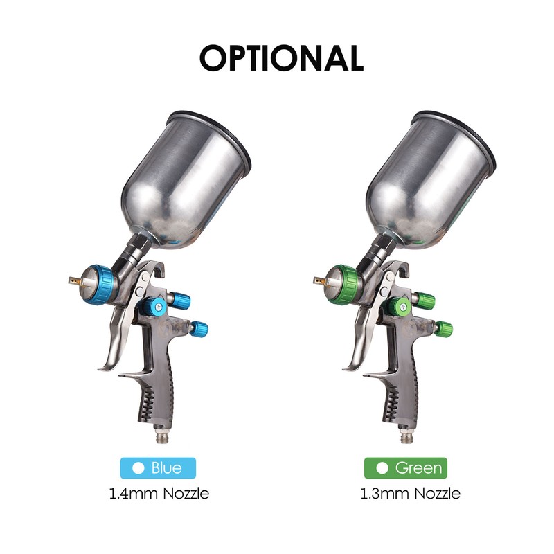 LVLP Feed Air Spray Gun Mini Paint Spraying Gun Kit