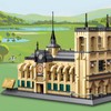 CSNRHG Notre-Dame de Paris Cathedral World Famous Architectural Model Building