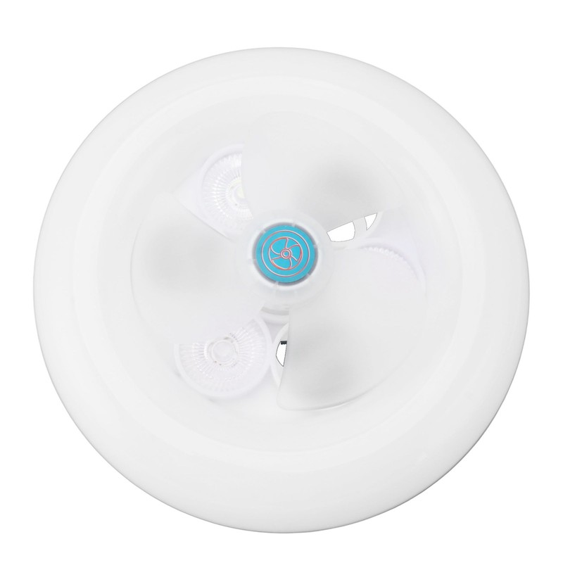 E27 LED Ceiling Fan Light Small Noiseless LED Fan Modern
