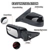 Left Driver Side Door Mirror Compatible with 2011 2012 2013