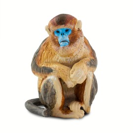 Safari Ltd. Snub Nosed Monkey - Realistic 2.5" Primate Figure - Educational Toy for Boys, Girls, and Kids Ages 3+