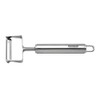 Weis Peeler Gourmet fine, Stainless Steel Silver, 17.5 x 5.8 x 2 cm