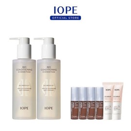 Aione 아이오페 바이오 컨디셔닝 에센스 폼 180ml 2개34013576 IOPE Bio Conditioning Essence Foam 180ml x 2