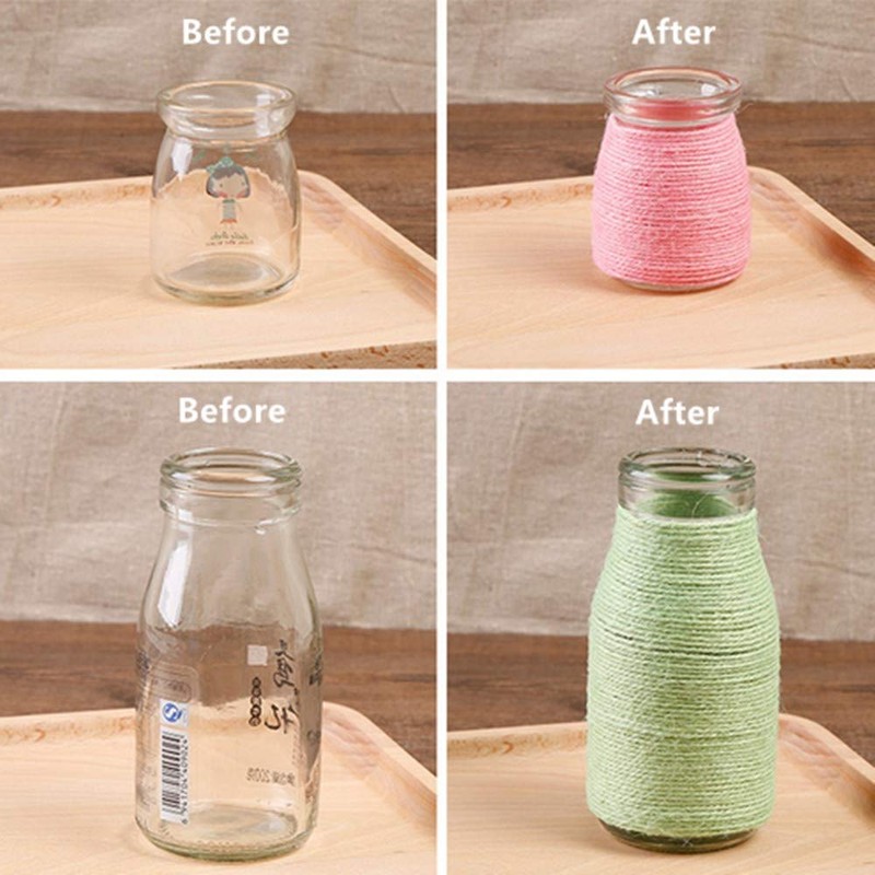 656Feet Jute Twine String for DIY and Gift Packing 2mm