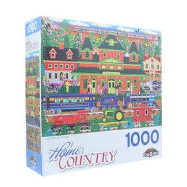 Home Country 1000 Piece Jigsaw Puzzle - Mountain Rail Holiday