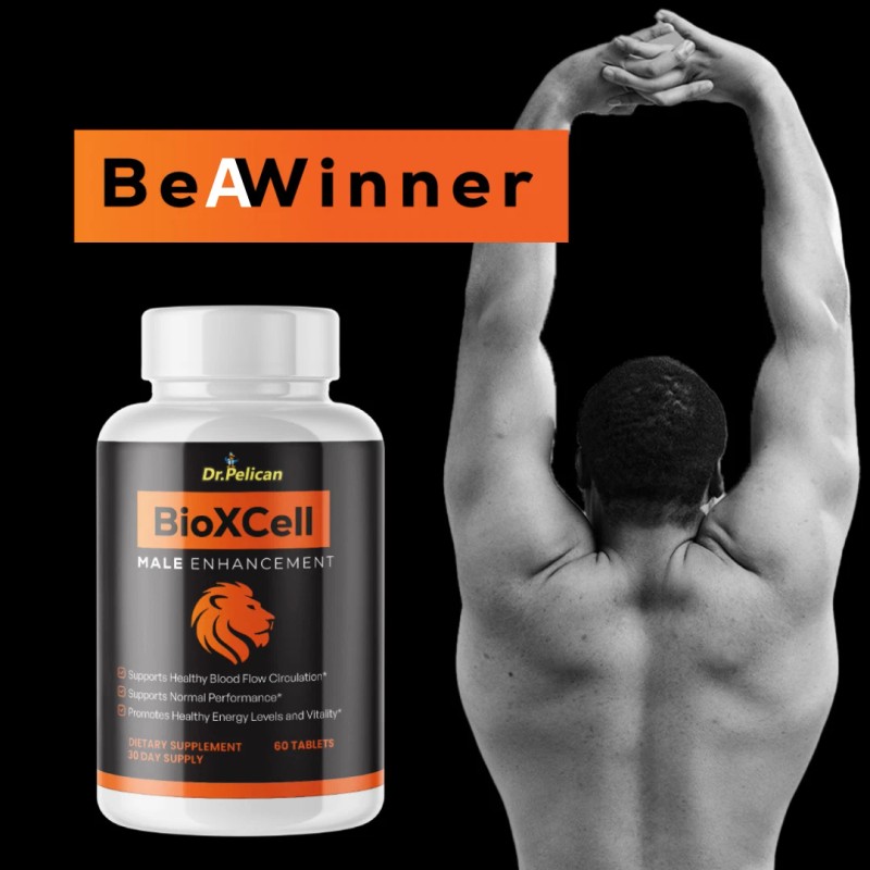Pelican Vitamins BioXCell- Men's Health & Performance- 4 Bottles- 240