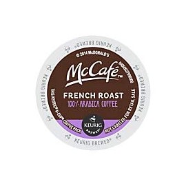 McCafe French Roast K-Cup Pods, 0.34 Oz, Box Of 24 Pods