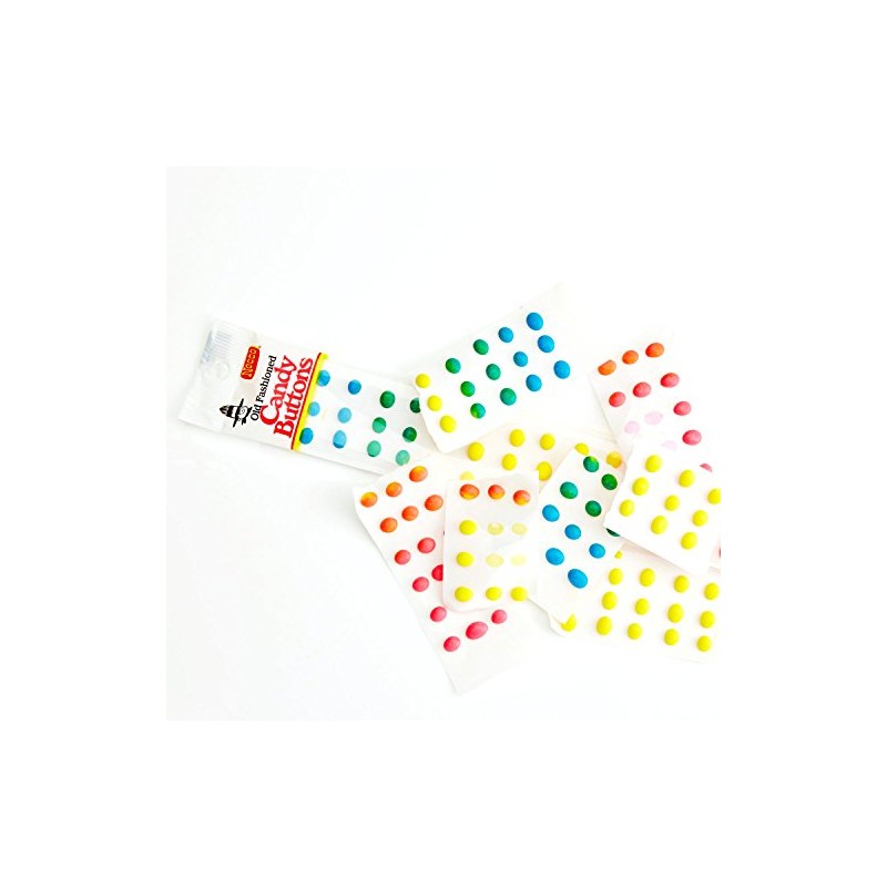 Necco Candy Buttons - .5 oz (1 pack)