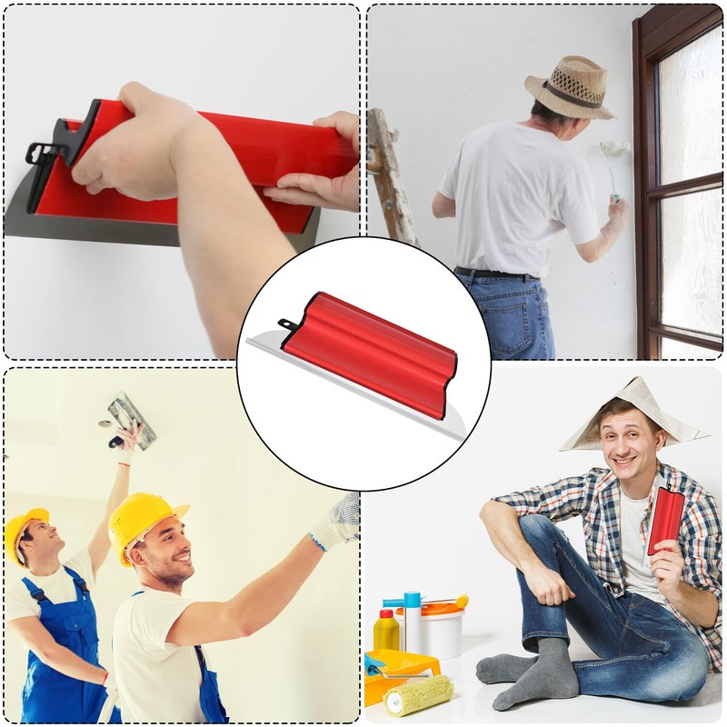 Surface Spatula Professional Rustproof Stainless Steel, Aicharynic Wall Tools Drywall