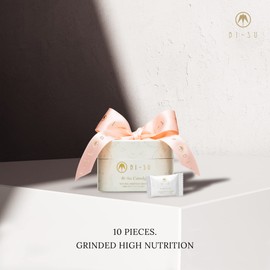 BI-SU Candy | with Natural Swiftlet Nests Extract, Collagen Peptides, Nourishes Skin, Body, Anti-aging Japanese Beauty, Pineapple Flavor 10 PCS, 3.6 g,14.2 Kcal each, Healthy Snack, PACKAGING MAY VARY