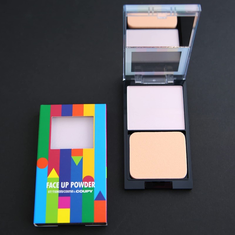 Stationery Cosmetics Coupy Pattern Face Up Powder Prevents Makeup From