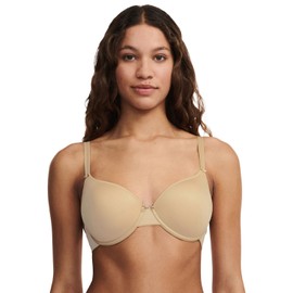 Chantelle Women's Basic Invisible Smooth T-Shirt Bra , Beige , 36D