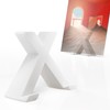 Mobilefox LP Vinyl Stand Record Holder X-shaped Table Holder Minimalist