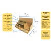 HobbyHold Wooden Organiser: 97 Slot Tool/Brush Holder for Model Making,