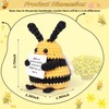 A AIFAMY Graduation Gifts, Positive Bee Funny Crochet Bee with