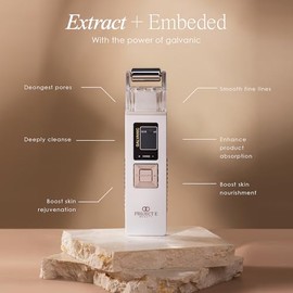 Galvanic Facial Lifting Roller by Project E Beauty | Smooths & Firms Skin | Diminishes Fine Lines & Wrinkles | Deep Pore Cleansing | Improves Circulat
