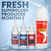 STARBOND 2 oz Thin Medium Thick CA Glue with 6