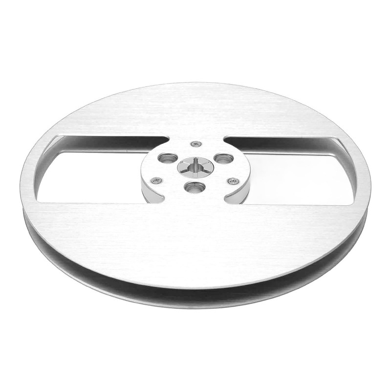 1/4 7 Inch Empty Reel Aluminum Alloy 2 Hole Opening