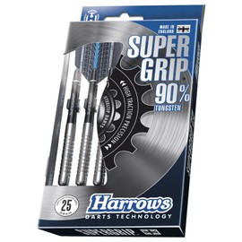 Harrows Supergrip 90% Tungsten Darts with Shafts and Flights 22gr rrp£35
