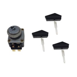 8 Pin Ignition Switch Fits Zündapp, Hercules, Kreidler & Puch - Includes 3 Keys Ignition On/Off Light Function