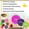 2, 4 & 7 Cup Spring Green, Purple, Pink Replacement