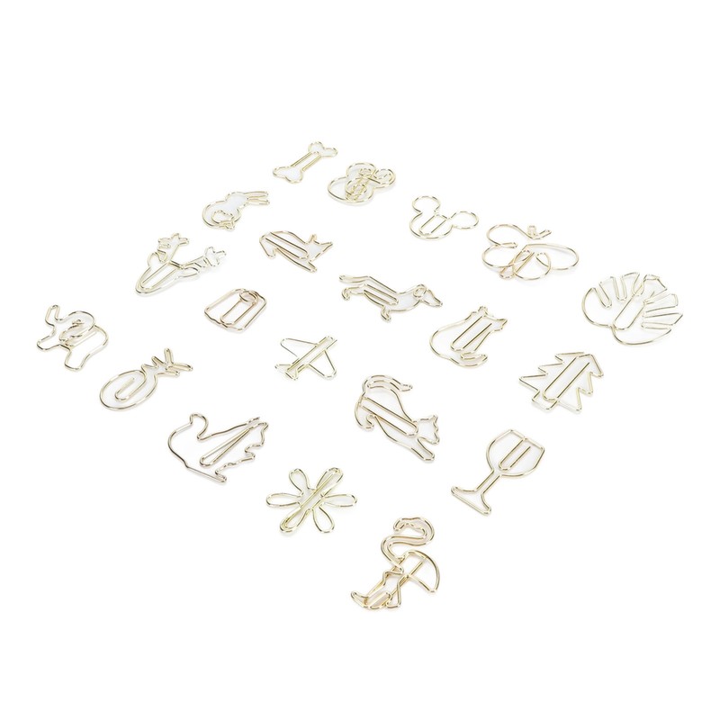 100 Pcs Fancy Paperclips Large Plastic Covered Wire Multi Purpose