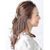 VINGTAINE H-830 Gold Rhinestone Hair Claw Hair Clip Hair Accessory