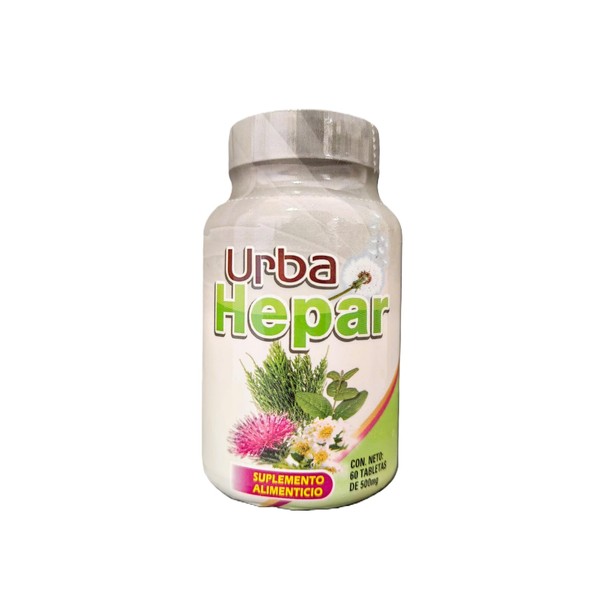 Urba Hepar - Auxiliar en los padecimientos hepáticos - 60