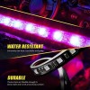PUNKZZ Tiras 48 Led Rgb Interior Control Remoto Luz Para