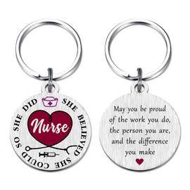 Viayen Nurse Gifts for Women- Keyring for Nursing Christmas Xmas Graduation Practitioner Nurse Week Day Presents