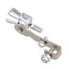RDEXP Silver Size M/37-48mm Aluminum Alloy Silencer Pipe Whistle Turbo