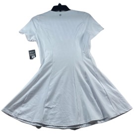 Cotton On Workout Dress Womens size Medium White Tennis Dress Short Sleeve New