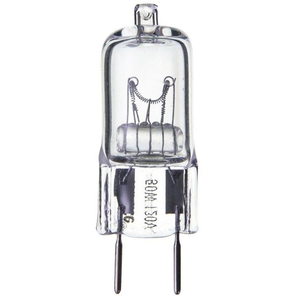 Sunlite Q50/GY8/120V 50-Watt Halogen GY8 Bi-Pin Based Bulb, Clear