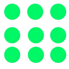 SZFUDIGO Non-Slip Strips, Non-Slip Shower Stair Treads Pads, Anti Stairs, Non-Slip Strips, 24 Pieces, Size 20 x 2 cm (Fluorescence, Circle: 10 x 10 cm x 20 Pieces)