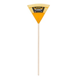 True Temper KLRO True Temper Kids’ Poly Leaf Rake, 18-Inch