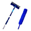 Blue Extension Rod Ceiling Duster with 18-20 feet Reach 3-Stage