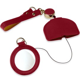 PhoenixLoupe [3 Magnification] Shinobi Magnifying Glass Key Chain Reel String Presbyopia Stylish Women's Gift Charm Magnifier