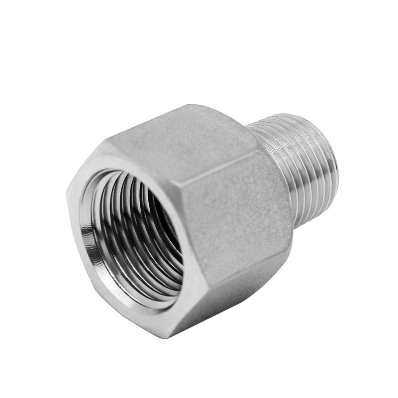 Beduan Stainless Steel NPT Reducer Adapter 1/2 Female to 1/2