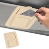 Universal Car Sun Visor Organiser, PU Leather Sun Visor Storage