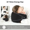 JIAAO Travel Pillow Memory Foam for Airplanes - Neck Pillow