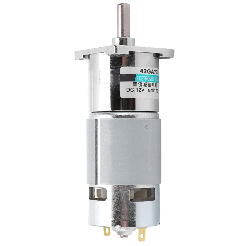DC Gear Motor Mini Low Speed CW CCW Permanent Magnet
