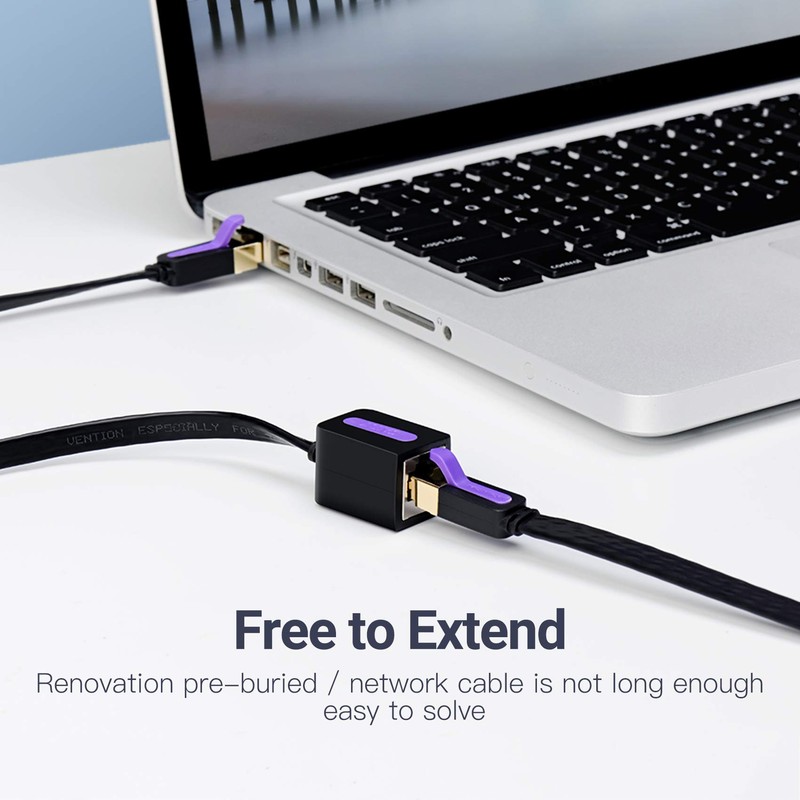 VENTION Cat7 Ethernet Extender Cable 33FT, Cat7 Ethernet Extension Cable