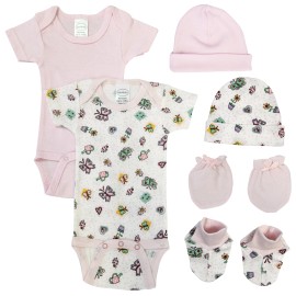 UD_Newborn Baby Girl 6 Pc  Sets Nc_0597