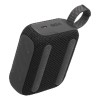Bocina JBL Go 4 JBLGO4 portátil con bluetooth waterproof negra