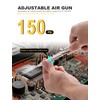Adjustable Pocket Air Blow Gun, Industrial Style "M" 1/4 Inches