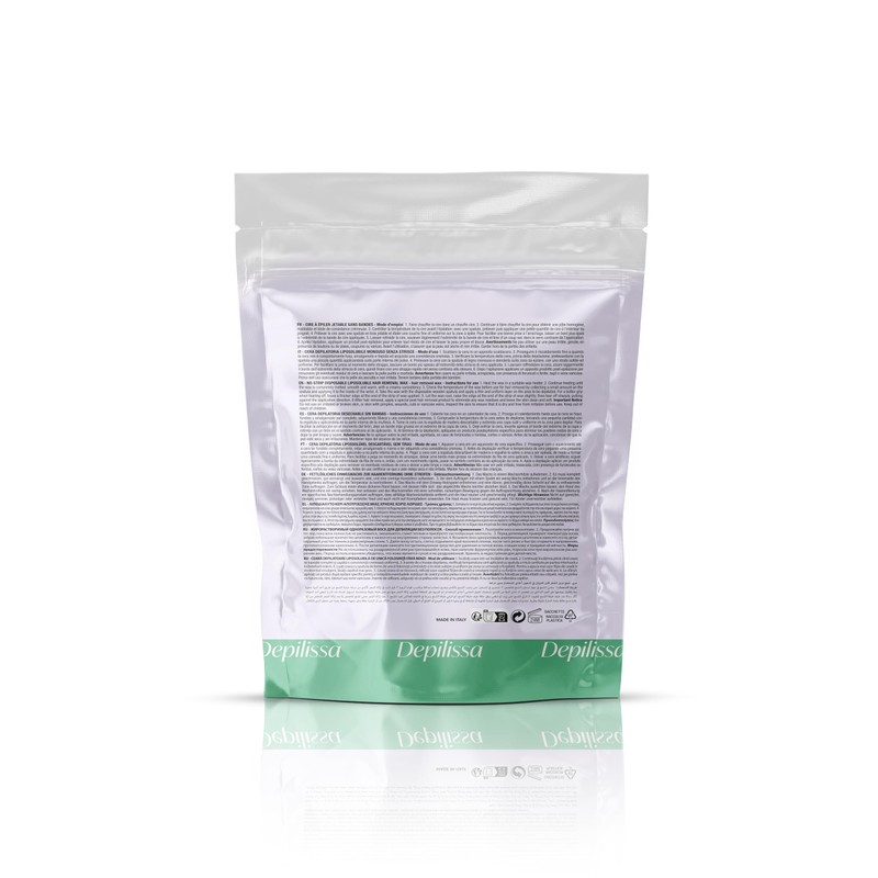 DEPILISSA 400 g Lime Breeze Wax Beads, Multidirectional Hot Wax