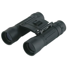 TFA Dostmann Pocket-Fernglas VISUMATIC VOYAGER, 43.1008, zusammenklappbar, zur Vogelbeobachtung, Jagd, Wandern, Sightseeing, ideal für unterwegs, für Brillenträger geeignet, schwarz