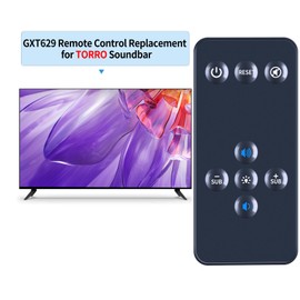Replacement Remote Control Compatible with Trust Gaming GXT 629 Tytan PC Gaming Speaker System & GXT 688 TORRO Soundbar