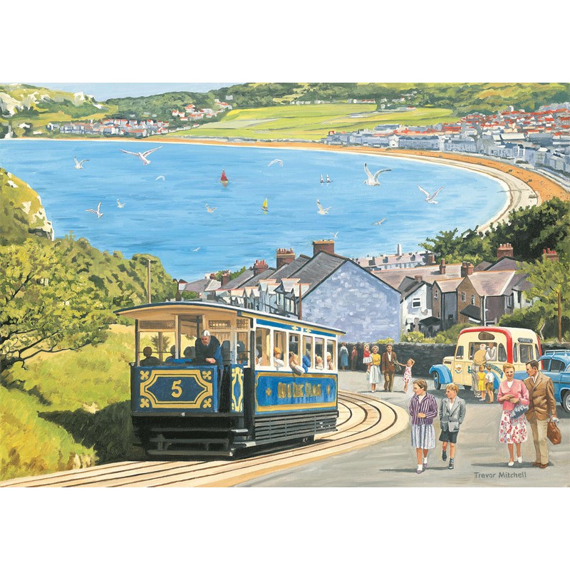 Seaside Tram 1000 Piece Jigsaw