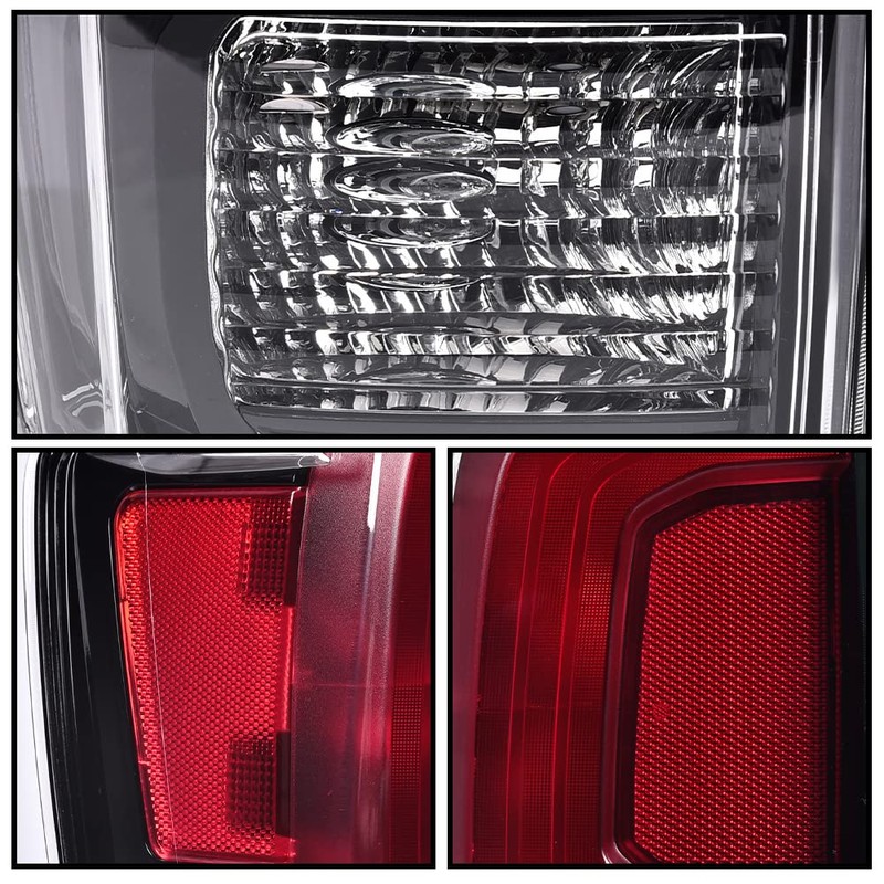 G-PLUS TRD PRO Tail Light Lamp Assembly w/Bulbs Compatible with